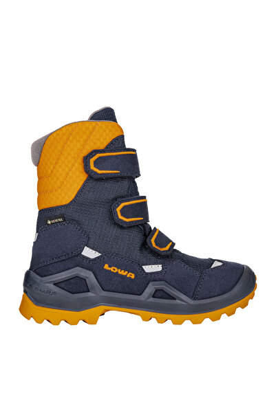 Lowa Bocanci Baieti Milo Evo GTX HI Jr Navy-Orange