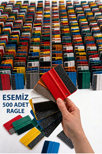 ESEMİZ Keçeli Ragle Folyo Cam Filmi Duvar Kağıdı PPF Raglesi Çizmez Kabarcık ...