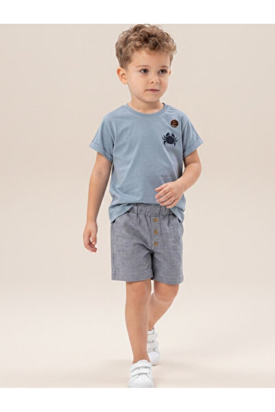 Erca Home Tekstil Ürünleri Cotton T-Shirt / Shorts Summer Two-Piece Set 2Y,3Y...