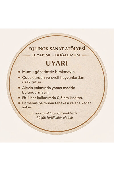EQUINOX MUM EQUİNOX Gold Detaylı Şakayık Çiçeği Mum - Hediyelik - 5 Adet
