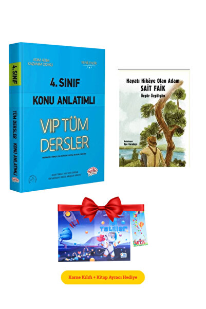 Editör Yayınevi 4. Sınıf VIP Tüm Dersler Konu Anlatımı+Hikaye+Karne Kılıfı ve...