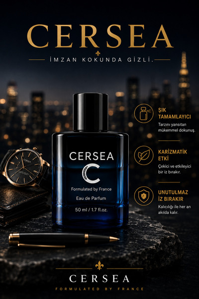 CERSEA Magnetic Noir Deluxe Afrodızyak Erkek Parfüm –Maskülen, Çekici ve Kalı...
