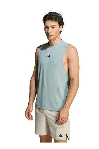 adidas KA7318 D4T TANK Mavi Erkek Atlet