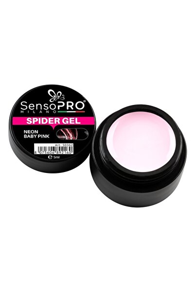 SensoPRO Milano Gel de curățare cu păianjen SensoPRO roz neon, 5 ml
