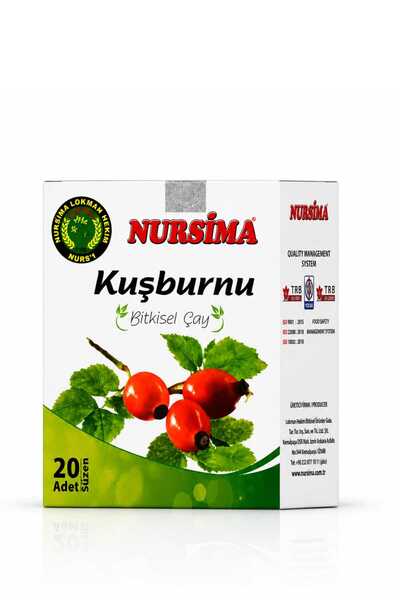 Nursima Kuşburnu Çayı 20 'li Süzen Poşet