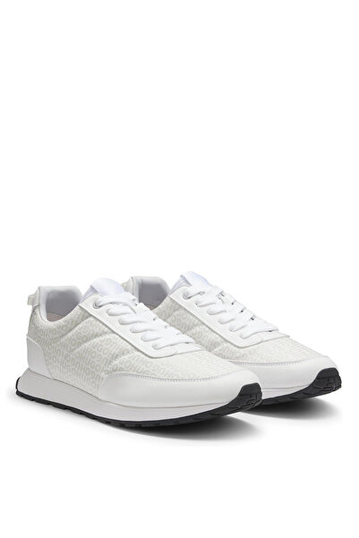 HUGO Beyaz Erkek Sneaker Icelin_runn_cdcvlg 10275490 01