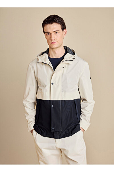 BROOKS BROTHERS Lacivert - Beyaz Erkek Standart Mont BBSS26MJC003