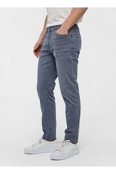 Back And Bond Gray Men's Slim Fit Trousers B34S35013