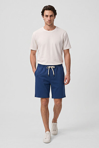 TOMMY LIFE Ανδρικό σορτς Parlament Standard Fit Basic με πίσω τσέπη - 81314