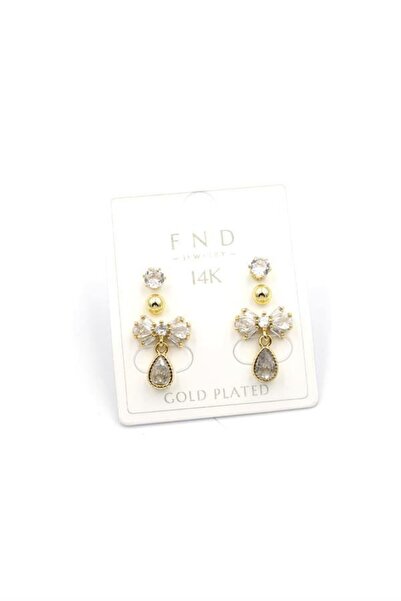 Generic Brand Multiple Stone Earrings - Gold