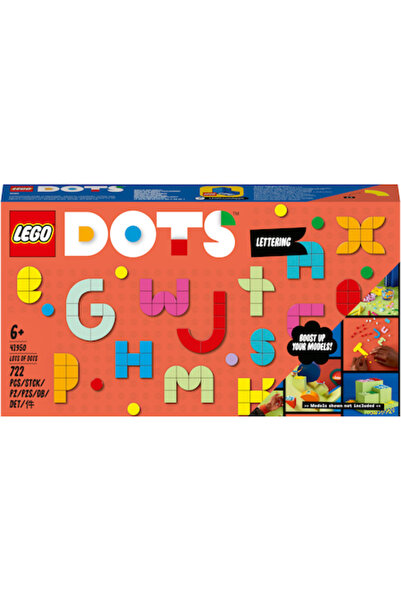 LEGO Dots One Versiunea Dots Letters 41950 - Set DIY pentru copii cu vârsta d...