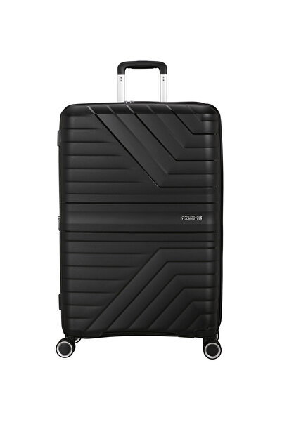 American Tourister Siyah Çekçekli Sert Valiz FLYTWIST-SPINNER 78/29 TSA EXP