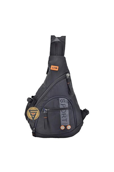 ÇÇS Ccs Bodybag 51279 Cross Strap Backpack Black