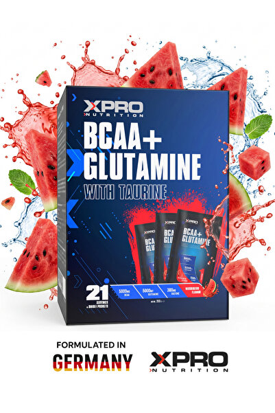 Xpro Nutrition Bcaa + Glutamine 12gr 21 Saşe Karpuz Aromalı