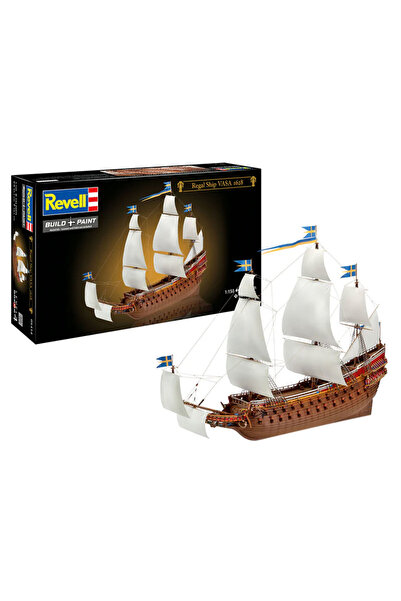 REVELL Model Kit Gemi Swedish Regal Warship "Vasa" 5414