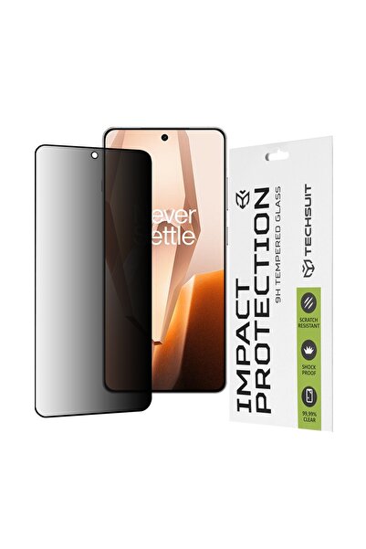 Techsuit Foil for OnePlus 13R - Techsuit 111D Privacy FullÂ Glue - Black