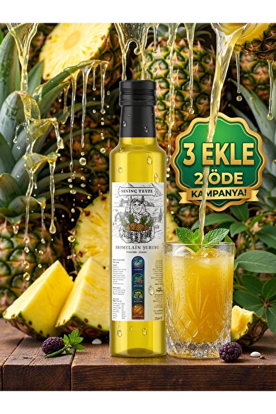 Sevinç Teyze Bromelain Şurubu (Ananas ve Bromelain) 250ml