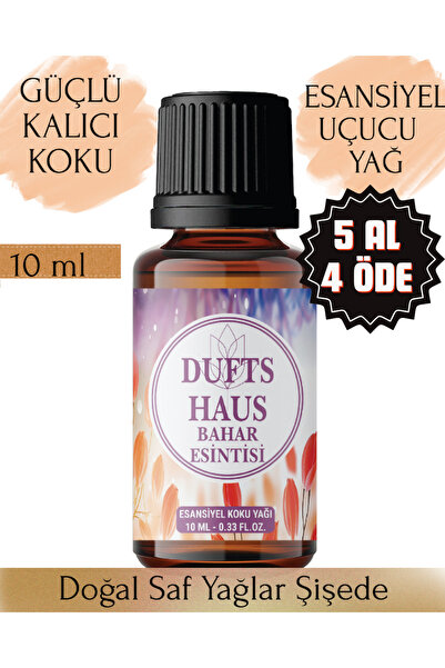 duftshaus Bahar Esintisi 10ml Saf Esansiyel Uçucu Yağ Ofis Ev Salon Mağaza Od...