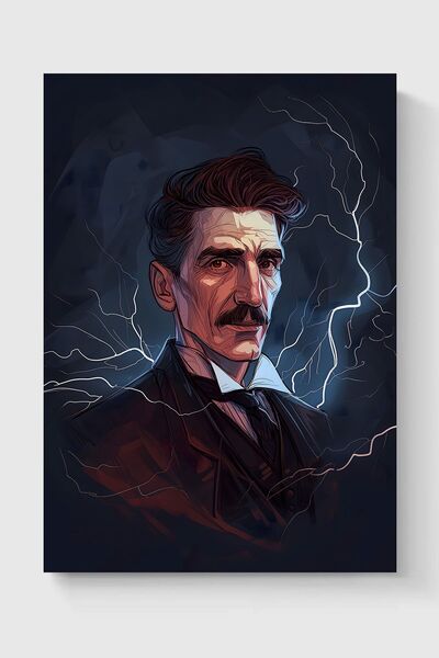 Luna Marissa Αφίσα Anime Nikola Tesla Αφίσα τοίχου χωρίς πλαίσιο
