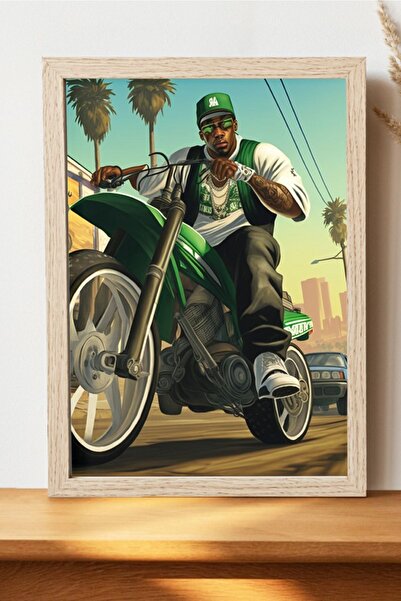 Luna Marissa Αφίσα Gta San Andreas - Αφίσα παιχνιδιού από χοντρό χαρτί χωρίς ...
