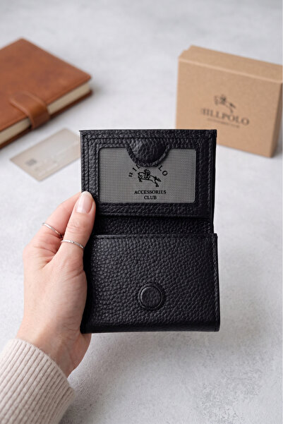 Vegan Leather Folding Magnet Small Size Men Wallet Women Wallet