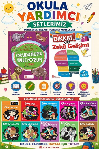 Ata Yayıncılık 2. المساعدة المدرسية في الفصل الدراسي: أفهم القراءة التعليمية ...