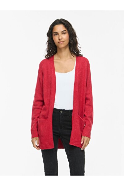 VILA Strickjacke VIRIL Basic Strick