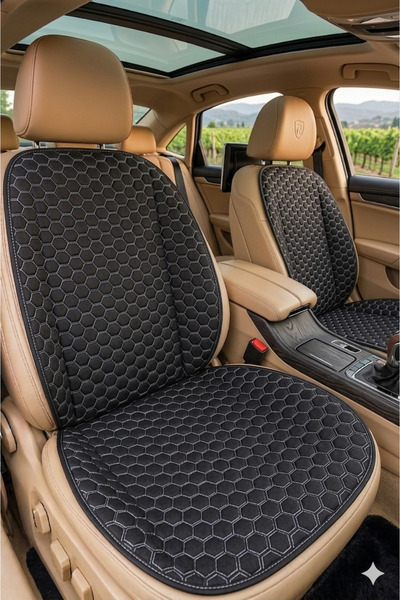 Rovitto Premium Oto Koltuk Minder Seti - Full Set - Kolay Montaj - Kaymaz Tab...