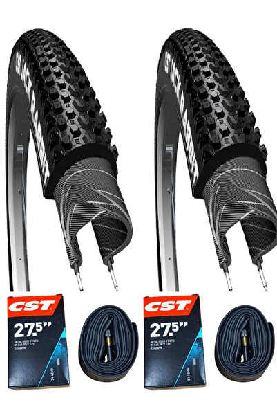 CST 27.5x2.10 Bisiklet Dış Lastiği JACK RABBİT Telli EPS X 2 Adet + İç Lastik...