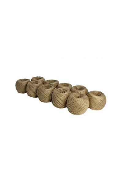 micul fermier Set de 10 fire de iută (cânepă) 100g