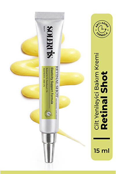 SOLERVIS Retinal %0,1 Booster Krem 15 ml | Niacinamide %5 Matrixyl %3 Anti Ag...