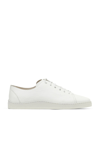 Bueno Shoes Pantofi sport pentru bărbați din piele albă Safari 34ma12347