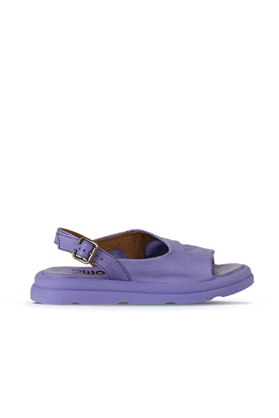 Bueno Shoes ليلك جلد للنساء صندل 01wy9407