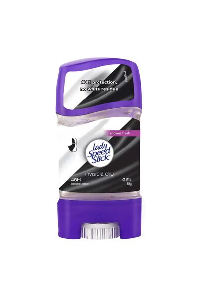 Lady Speed Set 2 x Deodorant Gel 24/ 7 Invisible Dry, 65 g