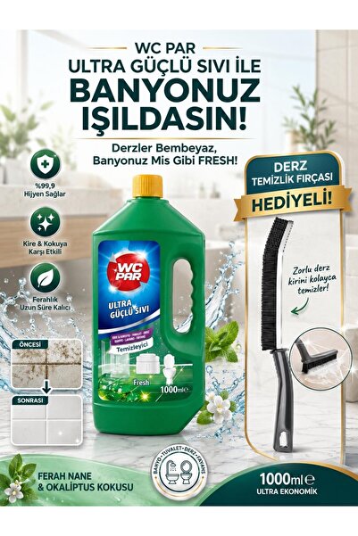 Walent Wcpar 1000 GR Ultra Güçlü Sıvı Fresh Duşakabin Derz Fayans Klozet Temi...