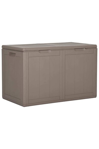 Concept Cutie de depozitare pentru grădină, maro, 180L, PP ratan