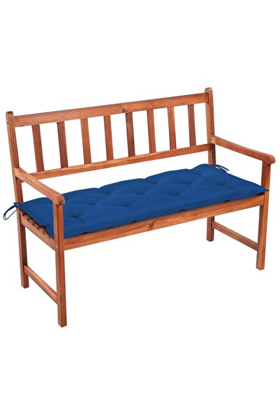Concept Bancă de grădină cu pernă, 120 cm, lemn masiv de acacia