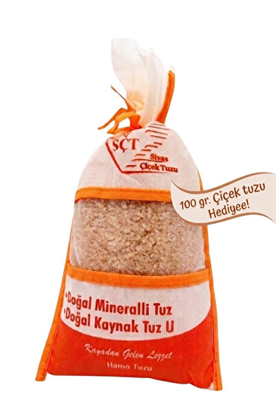 HEPSİ ANADOLU Hamo Tuzu – 84 Mineralli Doğal Esmer Kristal Tuz Rafine Edilmem...