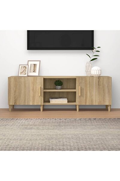 Concept Comodă TV, stejar sonoma, 150x30x50 cm, lemn compozit