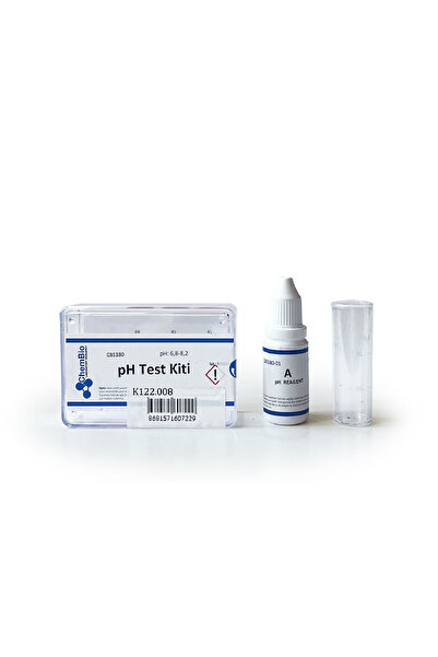 ChemBio Ph Test Kiti 6.8-8.2 Kolorimetrik 100 Test Su Havuz Akvaryum Ph Ölçer