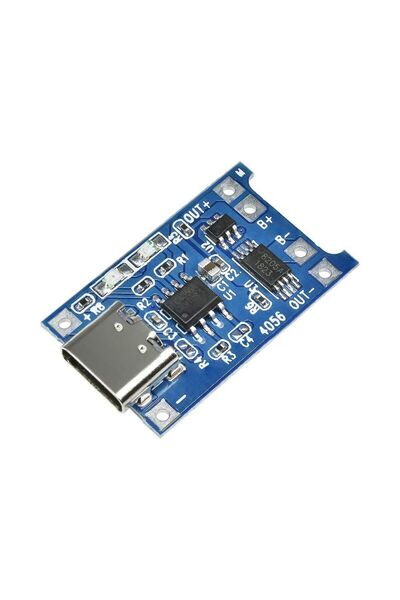 Genel Markalar TP4056 1A Lityum Pil Şarj Modülü Type-C USB Şarj Korumalı