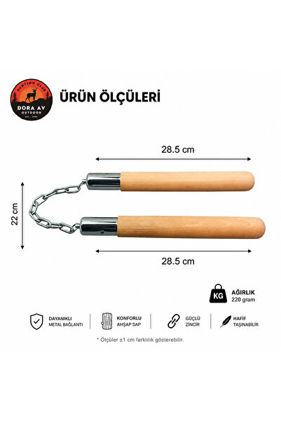 PROHUNTER Sportski nunchaku (m-inč)