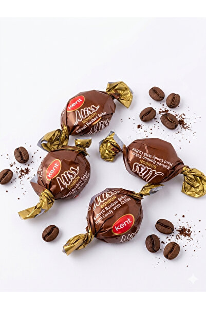 ege salkım Kent Miss Bonbon Kahveli Sert Bonbon Şeker – Yoğun Kahve Aromalı H...