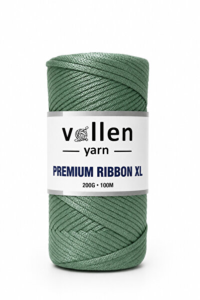 vollen yarn Premium 200gr/4mm Polyester Ribbon Ip,makrome Ipi,çanta Ipi,hobi ...