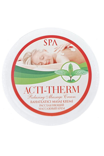 SPA Acti-Therm Rahatlatıcı Masaj Kremi & Nemlendirici Vücut Kremi – Hassas Ci...