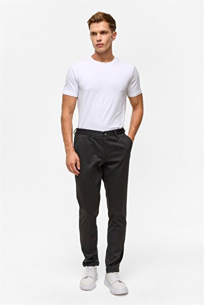 SÜVARİ Siyah Slim Jogger Pantolon