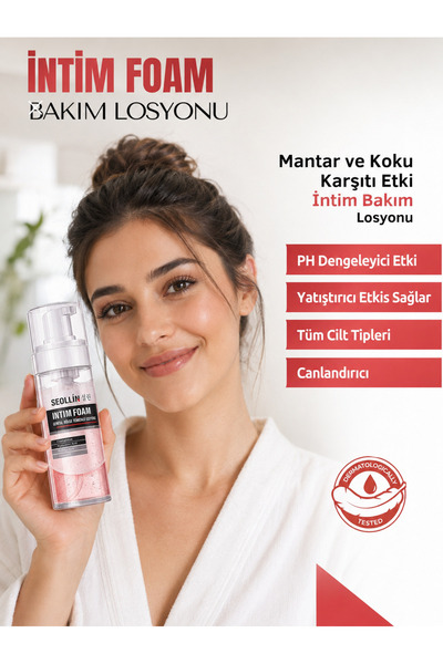 Çilek Içerikli Formüllü Genital Bölge Koku Akıntı Ve Intim Temizleme Losyonu 150ml