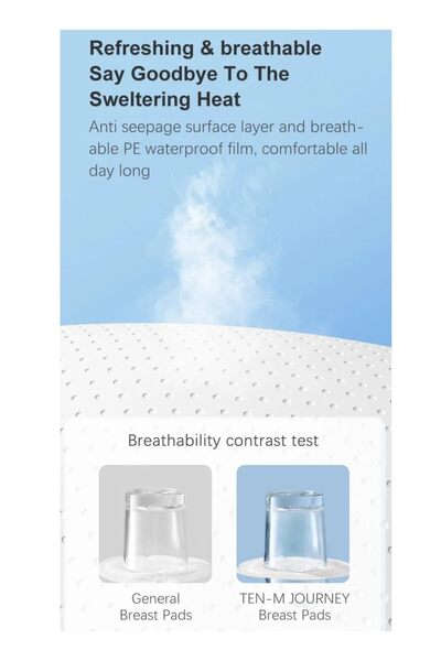 Be a better mom 100 Count Disposable Nursing Pads for Breastfeeding, Ultra Soft and Comfortable, Sterilized, Each Individual Packaging