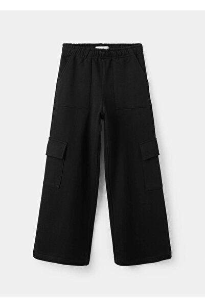 MANGO Kids Pamuklu jogger kargo pantolon