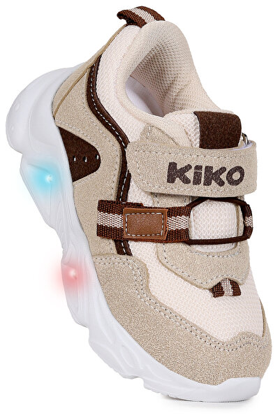 Kiko Kids Denfor Cırtlı Işıklı Faylon Taban Erkek Bebek/Çocuk Spor Ayakkabı